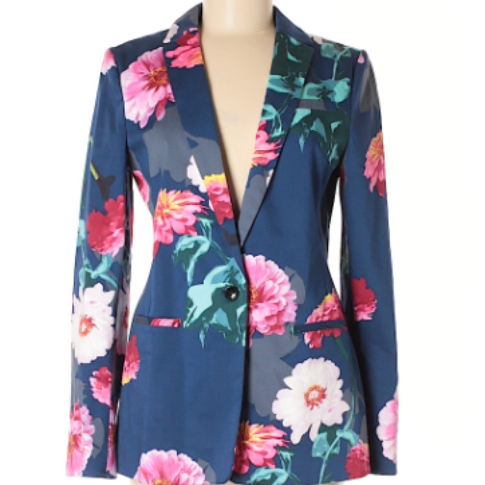 Banana Republic Floral Blazer